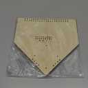 2026 Baseball Board Game, Baseball Dices Board, Wooden Baseball Travel Game with Baseball Bat, Baseball Game and Indoor Table Game for Family