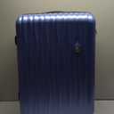 SwissGear 7272 Energie Expandable Hardside Luggage with Spinner Wheels and TSA Lock, Periwinkle Blue, Checked-Large 27-Inch