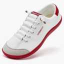 HOBIBEAR Barefoot Minimalist Shoes Women's Men's | Zero Drop | Wide Width Canvas Slip-on Shoes Size 8