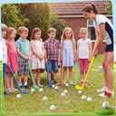 36 Pcs Plastic Mini Golf Clubs for Toddlers, Kids Golf Clubs Toy Set, Toy Balls for Outdoor Indoor Lawn Sports Birthday Gifts for Boys Girls
