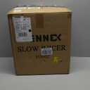 VENNXE Cold Pressed Juicer, Slow Masticating Juicers Machines for Vegetable and Fruits, Easy to Clean Juice Extractor with 50 oz Capacity and 5.7" Extra Large Feed Chute, BPA Free Electric Juice Maker (grey)