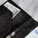 (2 Pack of) Server Book for Waitress and Waiter  VNKI 8 Pockets PU Leather Waitress Book Organizer  Cute Server Book, Guest Checks Book Holder Money Pocket Fit Server Apron (Pink)