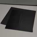 BETTERHUMZ Car Center Console Charging Holder Pad Compatible with Tesla Model 3 Highland 2024 Model Y Juniper 2025 for Alcantara Carbon Fiber Interior Decor Trim Tuning Accessories (Carbon Fiber)