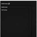 Utopia Home [24 Pack, Black] Cloth Napkins 20x20 Inches, 100% Polyester Hemmed Edges, Washable and Reusable Ideal for Parties, Weddings and Dinners
