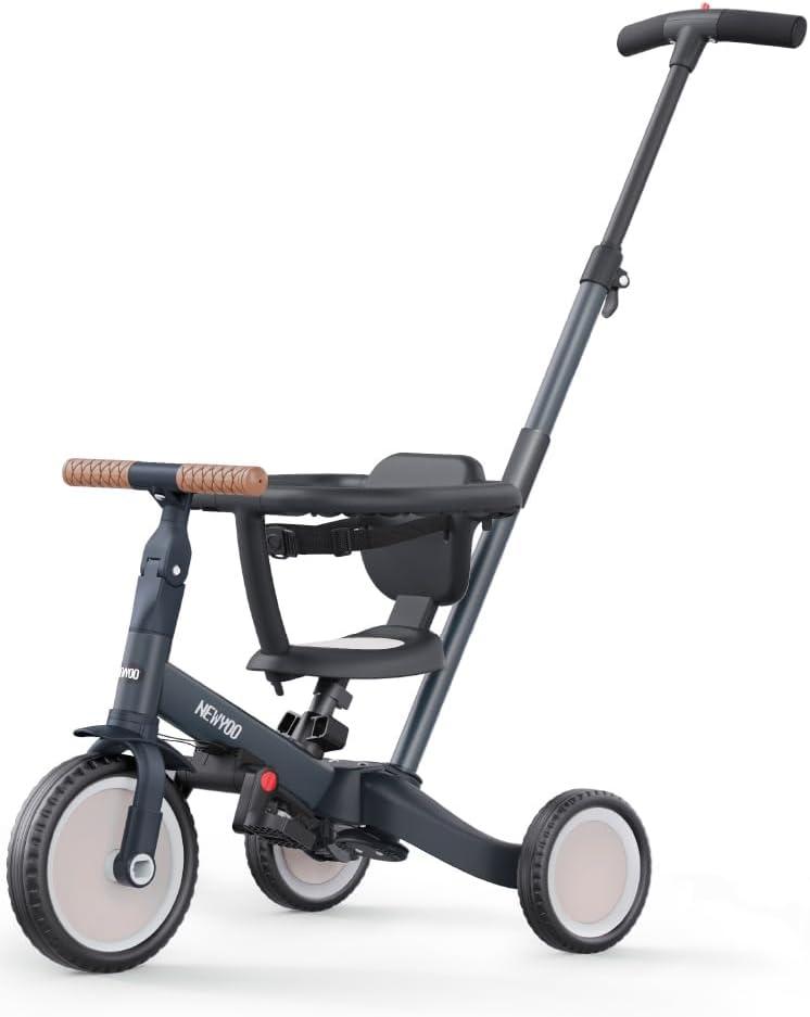 newyoo TR008 5-in-1 Tricycle for Toddlers 1-3, Toddler Bike, Birthday Gift
