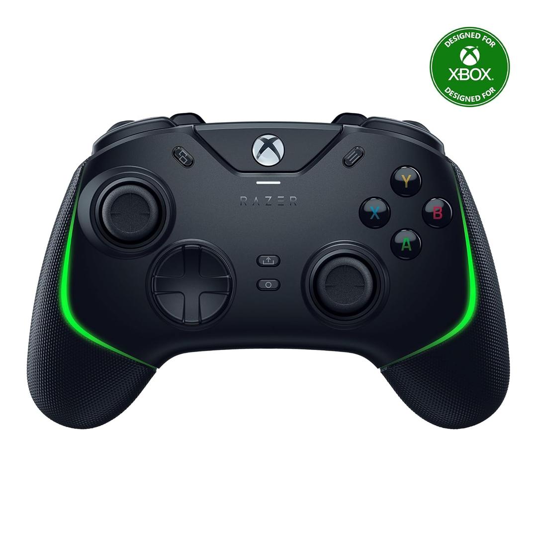 Razer Wolverine V2 Chroma Wired Gaming Pro Controller for Xbox Series X|S, Xbox One, PC: RGB Lighting - Remappable Buttons & Triggers - Mecha-Tactile Buttons & D-Pad - Trigger Stop-Switches - Black