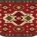Demissle Cabin Fireplace Hearth Rug Fireplace Mats Cabin Southwestern Fireproof Rug Fire Resistant Mat for Wood Stove Floor for Kitchen Indoor Outdoor(27 x 48 Inch,Kawaii)