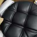 Rolling Stool Heavy Duty 400lb: Super Soft Seat Cushion,360 Swive,Height Adjustability,No Squeaky Noises,No Tip Over, New Upgraded Salon stool Chair, for Tattoo Facial Massage Spa Medical (Black), Normal