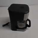 Programmable Coffee Maker 12 Cup Brew & Drip coffee machine, Fully Automatic, 1-4 Cup Setting, Stainless Steel, Keep- Warm Function, Household, Home and Office, Black