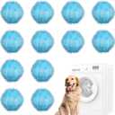 12pcs Pet Hair Remover for Laundry, Reusable Dryer Pet Hair Catching Balls Dog Cat Lint Remover Balls Washing Machine Cleaning Tool for Home Dormitory Hostel Does Not Damage Clothing