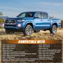 Round LED Fog Lights Assembly for 2016-2023 Toyota Tacoma, 2014-2023 4Runner, 2014-2019 Tundra, 2007-2014 Camry, 2006-2012 RAV4, 2006-2013 Yaris, 2008-2013 Lexus IS-F, Front Bumper Driving Lamp