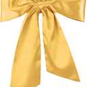 Glitopper Women Satin Waist Belts Dress Sash Waist Belt for Special Occasion Bridal Wedding Prom Formal 3.5'' Wide