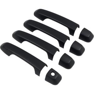 ITrims Door Handle Cover Trim for Toyota 4Runner 4WD N280 Prado J150 2010-2024 2018 2019 2020 Car Styling Accessories Exterior Door Handles 8PCS ABS (No Smart Key Holes Matte Black)