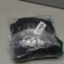 Halcurt Women's Plus Size High Waisted Swim Board Short with Pocket Built in Brief Swimsuit Bottoms Black 4X