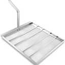 Commercial Deep Fryer Filter TK45, 12.5" x 13.75" 304 Stainless Steel with 500 Micron Mesh to Intercept Residue, Deep Fryer Filters for Cleaner Performance in Restaurants & Kitchens