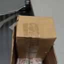 ITIMIDI 12 Inch White Queen Bed Frame, Metal Platform Bed Frame No Box Spring Needed, Heavy Duty Queen Size Bed Frame, Round Corner Legs, Easy Assembly, Under Bed Storage