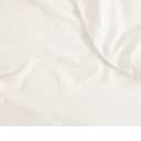 Sheet Set - 3Piece 100% Cotton Bed Sheets - 1 Flat Sheet, 2 Pillowcases - Cotton Percale Sheets for Hot Sleepers (Queen Size, Cream)