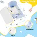 Hair Washing Station for Kids, Portable Shampoo Bowl with Towel Set for Home Sink, Neck Support Hair Wash Basin for Toddlers, Children, Teens