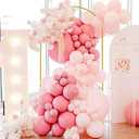 Wokceer 7.2 FT Wedding Arch Backdrop Stand, Gold Metal Arch Backdrop Stand for Wedding Ceremony Birthday Party Bridal Baby Shower Photo Booth Garden Floral Balloon Arches Decoration