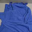 Lentta Womens Athletic Sleeveless Mini Dress with Built-in Shorts V Neck Spaghetti Strap Sundress.M