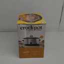 Crock-Pot 7 Quart Oval Manual Slow Cooker, Stainless Steel (SCV700-S-BR), Versatile Cookware for Large Families or Entertaining