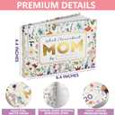 Mothers Day Gifts for Mom - What I Love About You Sentimental Book to Fill Out from Daughter Son - Personalized Hardcover Keepsake Fill in Blank Journal Mothers Day Gifts 2026