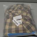 PinkMemory Brown Gingham Duvet Cover Bedding Set Queen 100% Washed Cotton Beige Plaid Checkered Duvet Cover Full 3pcs Vintage Coffee Grid Gingham Bedding with Zipper Closure Ultra Soft Breathable