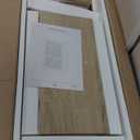 2 Flip Drawers Shoe Cabinet Storage for Entryway, Narrow Shoes Organizer Cabinet for Front Door Entrance, Hidden Wooden Hallway Shoe Rack (Oak) (Medium)