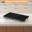 Black Radiant Cartridge JEA8120ADB, A122B Radiant Cartridge Compatible with Jenn Air, Whirlpool, Maytag, Kenmore - Replaces AP4118038, AH2103256, EA2103256, PS2103256, JES9750