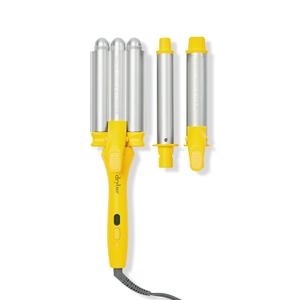 Drybar The Mixologist Interchangeable Styling Iron  One Tool, Three Styles  Reduces Frizz, Adds Shine  Curling Iron  Hair Curling Wand