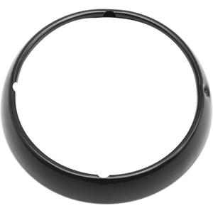Black 7" Motorcycle Headlamp Lamp Trim Ring Cover Headlamp Assembly, Replacement for Harley-Davidson Touring Road King Electra Glide Street Glide Tri Glide FLHT FLH