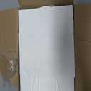 BAG BOX 100 Pack 8.25x4.3x10.6 Inch White Gift Bags with Handles,Bulk Kraft Paper Bags for Shopping, Retail, Merchandise, Wedding, Party Favors, Paper Grocery Sacks