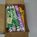 24 Pack Valentines Day Gifts for Kids Classroom 10-in-1 Multicolor Ballpoint Pens with Valentines Cards for Kids School, Valentines for Kids Classroom Class Exchange Gifts Party Favors for Boys Girls
