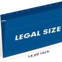 Hanging File Folders, RAZCC 60 Pack Reinforced Hanging Folders Legal Size, Designed for Bulky Files, Filing Cabinet, Adjustable Tabs, Assorted Colors