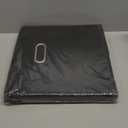 Black Fabric Cubby Storage Bins13x13x13 Inches Cube Organizer Bin Foldable Storage Boxes with Dual Handles Fabric Organizer Box and collapsible Storage basketSet of 3 Black