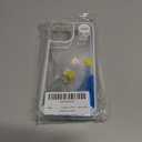 LUVI Compatible with iPhone 12 Pro Max Case Liquid Moving Quicksand Funny Cute Cartoon Lovely Duck Flowing Floating Waterfall Protective Cover Soft Silicone Rubber Protection for Women Girls 6.7 inch Pack of 2