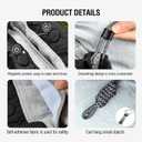 Drawstring Small Camera Bag, Soft Cute Camera Pouch Handbag Compatible with Mirrorless CamerasBlack