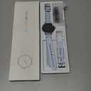 Smart Watches for Women Men 1.27" HD Fitness Tracker with Heart Rate/Sleep/Step/SpO2 Monitor, IP68 Waterproof Watch for Android iOS (Blue)