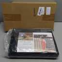 Hosuly Banister Guard 18 x 3 ft Balcony Netting for Kids Pets Stairway Safety Net Baby Fence Door Balcony Netting Safety Mesh Stair Net with No Drilling for Apartment Railing(Black)