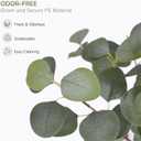 Eucalyptus Trees Artificial Indoor7FT Tall Faux Plants Indoor with White Planter, Green Lifelike Fake Eucalyptus Tree Artificial Plants, Artificial Trees for Home Decor Indoor | Green Lifelike Fake Eucalyptus Tree Artificial Plants, Artificial Trees for Home Decor Indoor