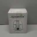 Humidifiers for Bedroom, 3L Tank for 30H 20dB Quiet Mist Time, Dual Nozzles, LED Lights, Smart Timer (2/4/8 Hours), Auto Shut-Off, Perfect for Baby and Large Rooms (White)