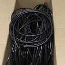 Cat 6 Outdoor Ethernet Cable 300 ft, 24AWG 10Gbps Cat6 Cable Cord Waterproof Direct Burial LLDPE UV Jacket, Internet Network Cable with 60 Ties Support Cat6 Cat5e Cat5, CCA, UTP for PC