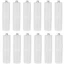 AAA to AA Battery Adapter Battery Converter Cases Holder Shell for AAA Battery with Metal Contacts on Bottom(Clear Color,Pack of 20)