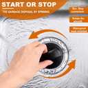 Garbage Disposal 75257 Magnetic Stopper, garbage disposal parts-turn your Cover control disposer on and off.