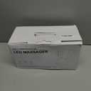 Leg Massager with Heat and Compression, Foot and Calf Massager for Circulation and Pain Relief, Compression Boots with Handheld Controller, 6 Modes 3 Intensities, Gift for Mom Dad (Black)