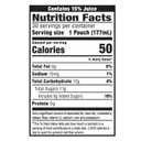 Capri Sun Flavored with Other Natural Flavor Juice Drink Blend, 30 Pouches, for School Lunches and On-the-Go Hydration, Fruit Punch, All Natural Ingredients, 6 fl oz (EXP 10/15/26)