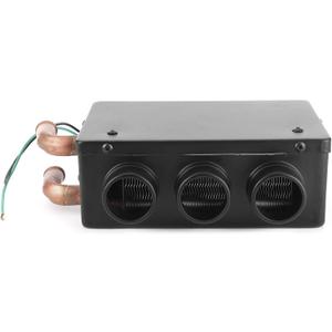 Ejoyous Car Heater, 12V 50W Fast Heating Defroster Demister 3 Hole Portable Automobile Windshield Defrost Defogger De Icers for Auto Car Vehicle Truck