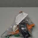 Drain Auger, Clog Remover with Drill Adapter, 25 Feet Flexible Plumbing Snake Use Manually or Powered for Kitchen, Bathroom and Shower Sink, Comes with Gloves (Orange)