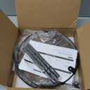 LAMU 10.2'' Wood Lazy Susan Turntable Organizer for Cabinet, 2 Tier Lazy Susan Spice Rack Organizer for Kitchen, Table Top, Countertop, Pantry, Medicine Organizer