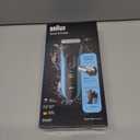 Braun Electric Series 3 Razor with Precision Trimmer, Rechargeable, Wet & Dry Foil Shaver for Men, Blue/Black, 4 Piece